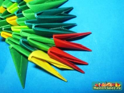 crin origami modular (ia modulele de uzură) crin origami modular