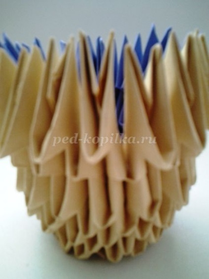 bufniță origami modular (origami) bufniță origami modular