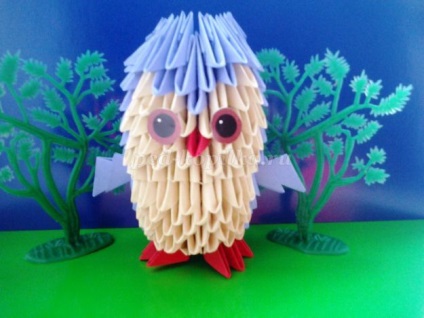 bufniță origami modular (bufnita) bufniță origami modular
