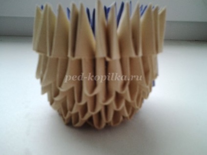 bufniță origami modular (bufnita) bufniță origami modular