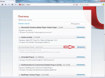 Flash Player nu funcționează în soluție Opera! (Flash) Flash Player nu funcționează în soluție Opera!