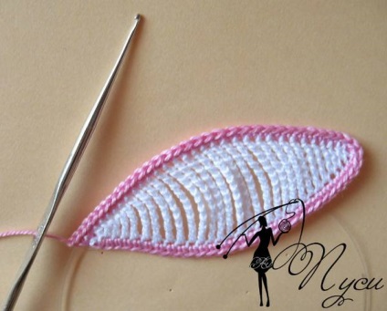 Delicate și frumoase - flori de orhidee pe pusi- master class plin, croșetat 1 (bloguri) Delicate și frumoase - orhidee flori pe pusi- master class plin, croșetat 1