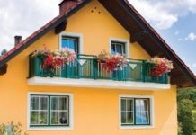 Trapezoidală balcoane foaie de placare în afara propriile lor mâini (balcon) Trapezoidală balcoane foaie de placare în afara propriile lor mâini