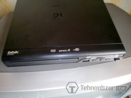 Prezentare generală BBK DVD player (aproape) Privire de ansamblu BBK DVD player