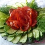 Efectuarea de idei felierea de legume cu fotografii pentru masă festivă (legume) Efectuarea de idei felierea de legume cu fotografii pentru masa de sărbătoare