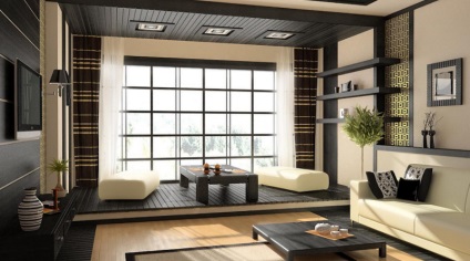 un decor modern, bucătărie în stil chinezesc (alegerea de culori) (culoare) decor bucătărie modernă în stil chinezesc (alegerea de culori)