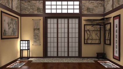un decor modern, bucătărie în stil chinezesc (alegerea de culori) (stil) decor bucătărie modernă în stil chinezesc (alegerea de culori)