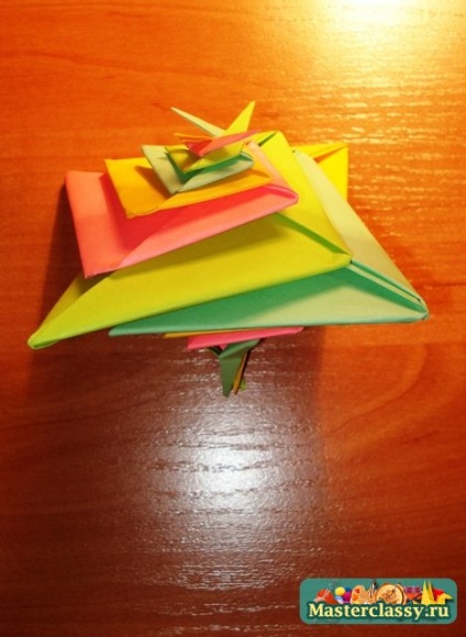 Origami „helix» (spirala)