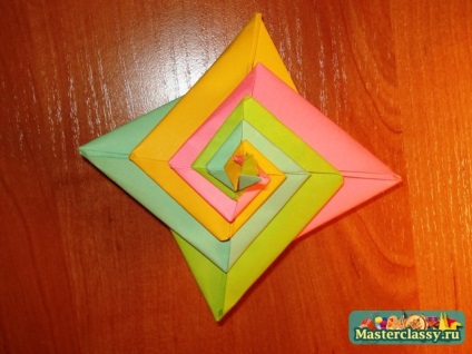 Origami „helix» (spirala)