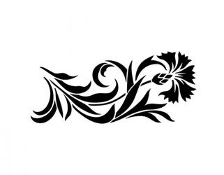 Ornamente și modele de șabloane (desene) Ornamente și modele șabloane