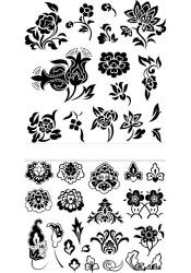Ornamente și modele șabloane (ornamente și modele șabloane) Ornamente și modele șabloane