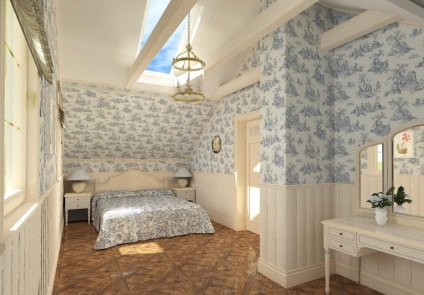 Decorarea pereților de case în stilul de Provence - înțelegem nuanțele (stil) Decorarea pereților de case în stilul de Provence - înțelegem nuanțele