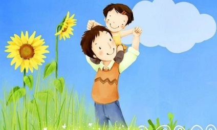 Tatăl ca un însoțitor „Dewdrop (îngrijitor) Tatăl ca un educator, „Dewdrop