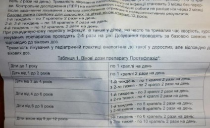 Review-uri proteflazidum pentru copii și pentru adulți, analogi de utilizare, și prețul (copii) Review-uri proteflazidum pentru copii și utilizarea pentru adulți, analogi și preț