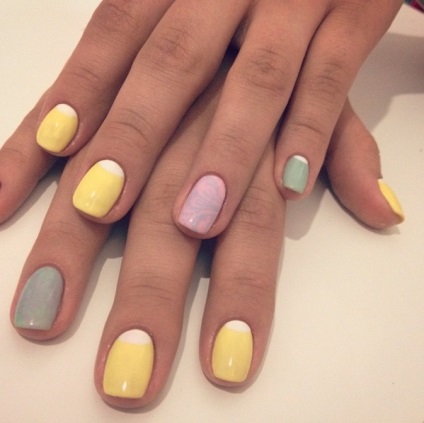 Pastel idei de poze de manichiură de primăvară culori pastel 2016, revista cosmopolită (manichiură pastel) Pastel idei de poze de manichiură de primăvară culori pastel 2016, revista cosmopolită