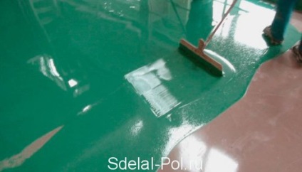 pardoseli polimerice în apartament cu mâinile sale - tehnologie și de acoperire a dispozitivului, video (pardoseli polimerice în apartament) pardoseli polimerice în apartament cu mâinile sale - tehnologia și dispozitivul de acoperire video de