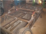 Trailer pentru un snowmobil (snowmobil) Trailer pentru snowmobile