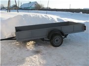 Trailer pentru un snowmobil (snowmobil) Trailer pentru snowmobile