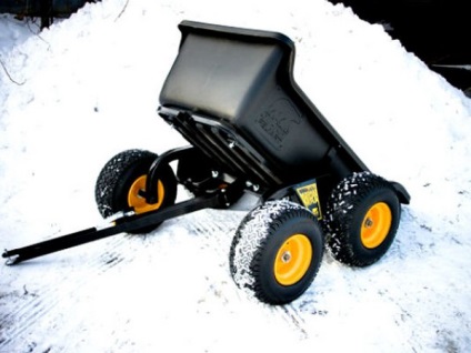 Trailer pentru snowmobile, un asistent excelent pentru transportul de mărfuri (astfel încât este posibil) Trailer pentru snowmobile, un asistent excelent pentru transportul de mărfuri