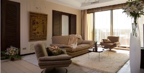 Calculul spațiului de locuit cât de mult va include mobilier (living design de cameră (2)) Calcularea zonei ca mobilier de sufragerie va
