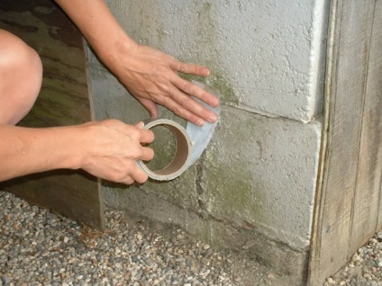 Reparare fundația casei de țară (subsol) Reparare fundația casei de țară