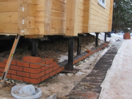 Reparare fundația casei de țară (reparații) Reparare fundația casei de țară