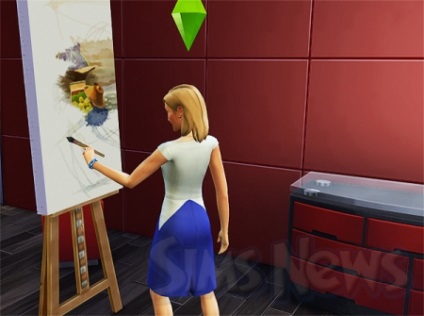 Desen în sims 4, toate de calificare desen pro în Sims 4 (scăzut) Desenul în sims 4, totul despre desen abilități în Sims 4