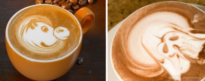 Desene pe cappuccino - cabrare, fotoshtab - revista online cu fotografii (artiști) Desene pe cappuccino - tangaj, fotoshtab - revista on-line cu fotografii