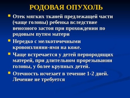 tumora Generic la sugari cauze si tratament (motive) Umflarea pe scalp în cauze nou-născuți și tratament