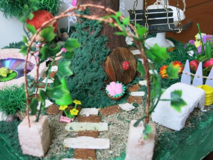 petitok Garden pentru păpuși (păpuși) Grădină pentru păpuși petitok