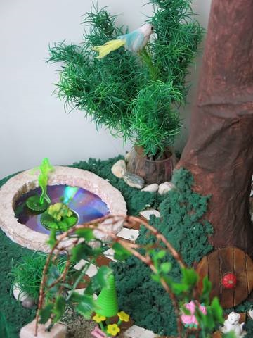 petitok Garden pentru păpuși (păpuși) Grădină pentru păpuși petitok