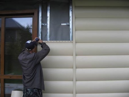 Siding pentru un set de instrucțiuni de instalare video de baie cu mâinile lor, finisaje de garaj, pret, fotografii (cu mâinile) Siding pentru un set de instrucțiuni de instalare video de baie cu mâinile lor, finisare garaj, Pret, Foto