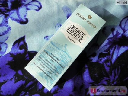 Șampon verde Pharma cheratină organic cu keratina de legume, oprirea căderea părului (verde) Șampon Pharma verde cheratină organic cu keratina de legume, stoparea căderii părului