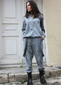 Pantaloni cu elastic la partea de jos (pantaloni) Pantaloni cu elastic la partea de jos