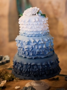 Tort de nunta albastru (nunta) tort de nunta albastru
