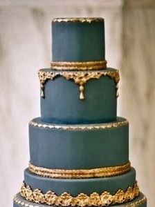 tort albastru (tort albastru) tort de nunta albastru