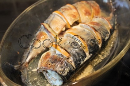 Macrou la cuptor cu lamaie - un pas cu pas reteta cu fotografii, pește și fructe de mare (macrou cu lamaie) Macrou la cuptor cu lamaie - un pas cu pas reteta cu fotografii, pește și fructe de mare