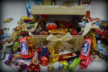 Un cadou dulce pentru noul an 2017 (dulciuri) Un cadou dulce pentru noul an 2017