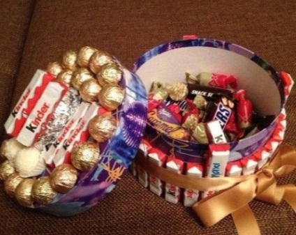 Un cadou dulce pentru noul an 2017 (ambalare) Un cadou dulce pentru noul an 2017
