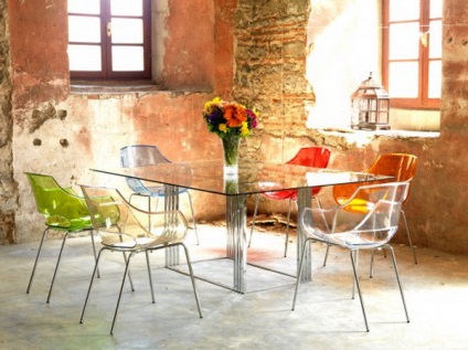 masă de sticlă - fotografie de fotografii de interior frumoase (masa de prânz) masă de sticlă - fotografie de fotografii de interior frumoase