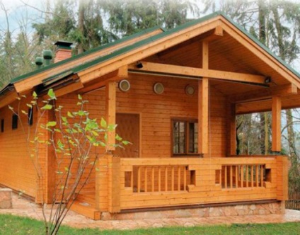 Construcție de case si bai din grinda SC „pădure“ (case) Construcție de case si bai din grinda SC „Pădurea“