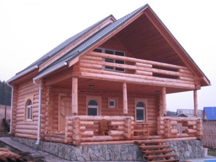 Construcție de case si bai din grinda SC „pădure“ (case) Construcție de case si bai din grinda SC „Pădurea“