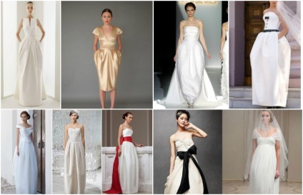 model de rochie de mireasa lalea cu o lungă și o fustă scurtă (model) model de lalea rochie de mireasa cu o lungă și o fustă scurtă