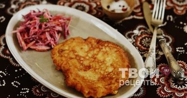 Cotlet de porc în aluat - o reteta delicioasa cu pas cu pas fotografii (condimente preferate) Cotlet de porc în aluat - o reteta delicioasa cu pas cu pas fotografii