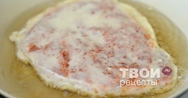 Cotlet de porc în aluat - o reteta delicioasa cu pas cu pas fotografii (condimente preferate) Cotlet de porc în aluat - o reteta delicioasa cu pas cu pas fotografii