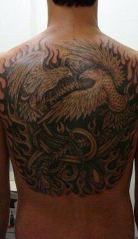Phoenix tatuaj - 50 Imagine (Phoenix) Phoenix Tattoo - Foto 50
