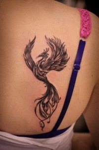 Phoenix tatuaj - 50 Imagine (tatuaj Phoenix pe spate) Phoenix Tattoo - Foto 50