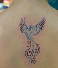 Phoenix tatuaj - 50 Imagine (tatuaje Phoenix pentru fete.) Phoenix Tattoo - Foto 50