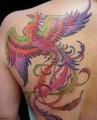 Phoenix tatuaj - 50 Imagine (tatuaj Phoenix pe umăr) Phoenix Tattoo - Foto 50
