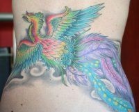 Phoenix tatuaj - 50 Imagine (tatuaj Phoenix pe umăr) Phoenix Tattoo - Foto 50
